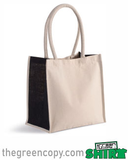 Impresión de Bolsa de Compra Personalizada KIMOOD KI0255 - Serigrafía de Bolsa DTG DTF en Madrid