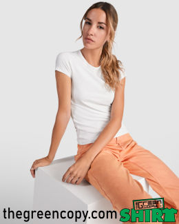 Impresión de Camiseta Personalizada ROLY BALI MUJER - Serigrafía de Camisetas DTG DTF en Madrid