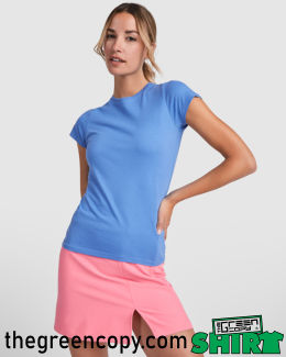 Impresión de Camiseta Personalizada ROLY CAPRI MUJER - Serigrafía de Camisetas DTG DTF en Madrid