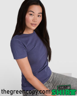 Impresión de Camiseta Personalizada ROLY JAMAICA MUJER - Serigrafía de Camisetas DTG DTF en Madrid