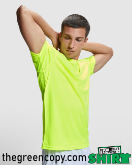 Impresión de Camiseta de Deporte Personalizada ROLY CAMIMERA HOMBRE - Serigrafía de Camiseta Técnica DTG DTF en Madrid