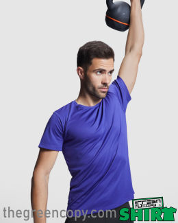 Impresión de Camiseta de Deporte Personalizada ROLY IMOLA HOMBRE - Serigrafía de Camiseta Técnica DTG DTF en Madrid