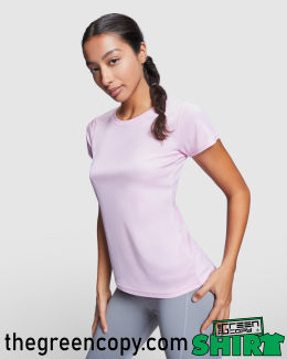 Impresión de Camiseta de Deporte Personalizada ROLY MONTECARLO MUJER - Serigrafía de Camiseta Técnica DTG DTF en Madrid