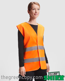 Impresión de Chaleco Laboral Personalizado ROLY SIRIO UNISEX - Serigrafía de Chaleco DTG DTF en Madrid