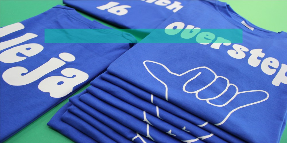 impresión de camisetas The Green Copy SHIRT para peña overstep villanueva imprimir sudaderas Villanueva MADRID camisetas@thegreencopy.com 
