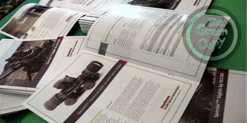 Edición de Revistas Catálogos Libros para Empresa de Accesorios de Caza | The Green Copy SHIRT| Villanueva de la Cañada MADRID | 918157760 |