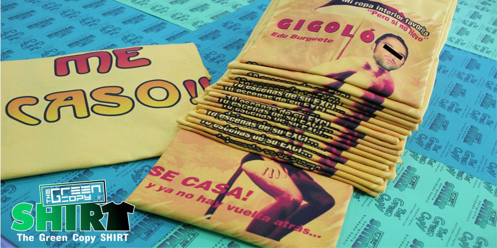 Impresión de camisetas personalizadas para la despedida de soltero de Eduardo imprimir serigrafía sudaderas Villanueva de la Cañada MADRID