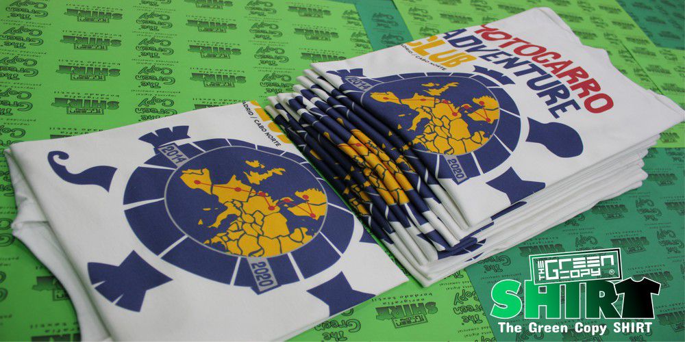 impresión de camisetas para Clubes Deportivos Motocarro Adventure Serigrafía imprimir Villanueva de la Cañada MADRID The Green Copy