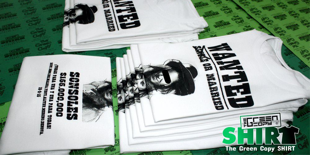 Estampación de camisetas personalizadas para despedida de soltera de wanted sonsoles en Madrid Villanueva de la Cañada Majadahonda Brunete