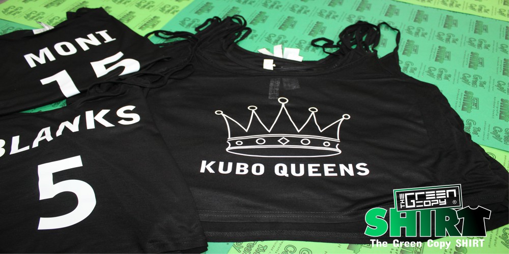 impresión de camisetas The Green Copy SHIRT para peña kubo queens cañada imprimir sudaderas Villanueva MADRID camisetas@thegreencopy.com 
