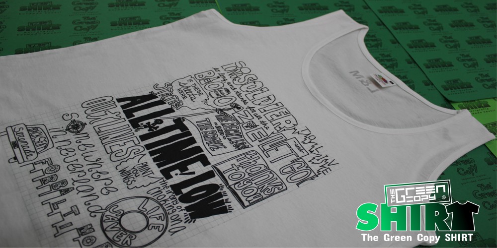The Green Copy impresión de camisetas para regalos imprimir serigrafía digital de camisetas Villanueva de la Cañada MADRID