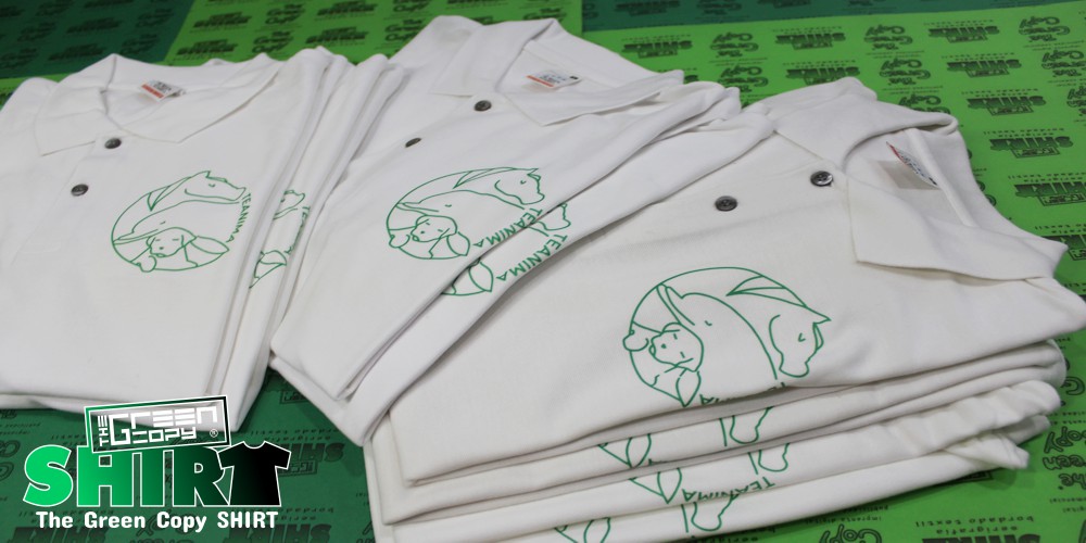 The Green Copy impresión de camisetas para clubes deportivos teanima polos madrid imprimir serigrafía Villanueva de la Cañada MADRID