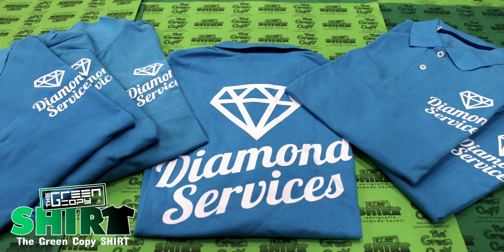 camisetas personalizadas baratas madrid impresion de polos diamond services| Villanueva de la Cañada MADRID