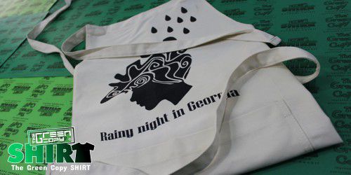 Impresión en Delantales Rainy Night in Georgia Madrid | The Green Copy SHIRT| Villanueva de la Cañada MADRID | 918157760 |