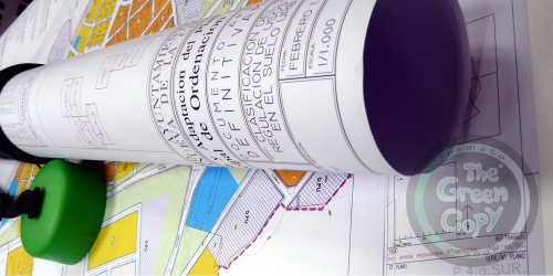 Ploteado de Planos y Mapas para el Ayuntamiento de Brunete| The Green Copy SHIRT| Villanueva de la Cañada MADRID | 918157760 |