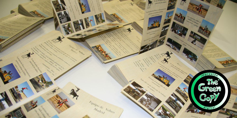 Impresión de Dípticos y Trípticos | Tienda Local para imprimir trípticos y dípticos | Madrid Villanueva de la Cañada | Tlf. 918157760 |