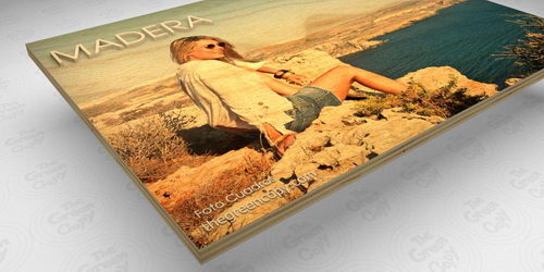 Tienda para imprimir foto en madera de pino abedul viaje recuerd. Impresión de fotos en madera en Madrid Navalagamella Las Rozas Arroyomolinos