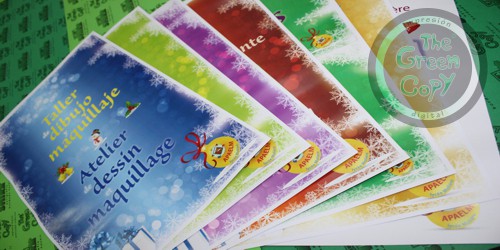 Impresión de Invitaciones Postales para el Lycee Moliere | The Green Copy SHIRT| Villanueva de la Cañada MADRID | 918157760 |