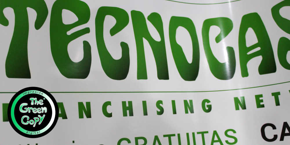 Imprimir LONAS Baratas y CARTELES para Tecnocasa en nuestra TIENDA entrega rápida MADRID Villaviciosa de Odón