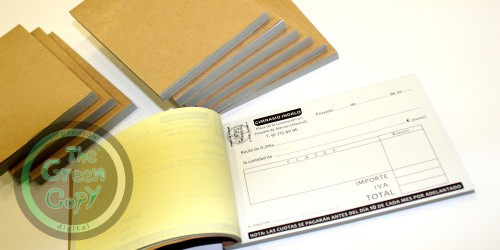 Impresión de Talonarios Sobres Gimnasio Indalo Pozuelo | The Green Copy SHIRT| Villanueva de la Cañada MADRID | 918157760 |