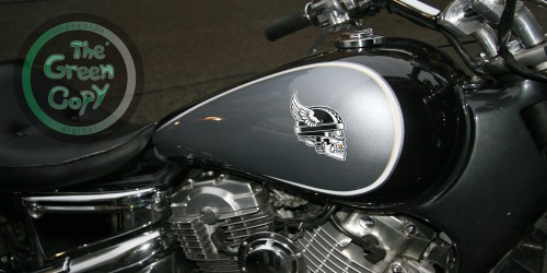 Pegatinas para coches motos bicis calavera moto rock | The Green Copy SHIRT| Villanueva de la Cañada MADRID | 918157760 |