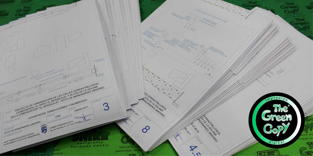 impresión de planos de arqutectura | Tienda Local para imprimir planos de arquitectura | Madrid Villanueva de la Cañada | Tlf. 918157760 |