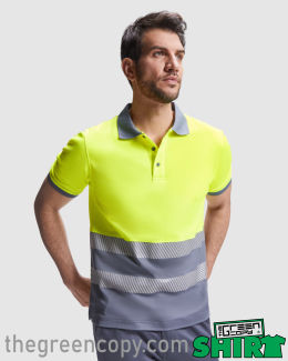 Impresión de Polo Laboral Personalizado ROLY ATRIO UNISEX - Serigrafía de Polo DTG DTF en Madrid