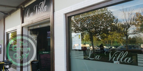 Rotulación Locales Oficinas pra el Bar-Restaurante La Villa | The Green Copy SHIRT| Villanueva de la Cañada MADRID | 918157760 |