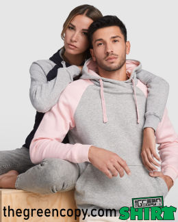 Impresión de Sudadera Personalizada ROLY BADET UNISEX - Serigrafía de Sudaderas DTG DTF en Madrid