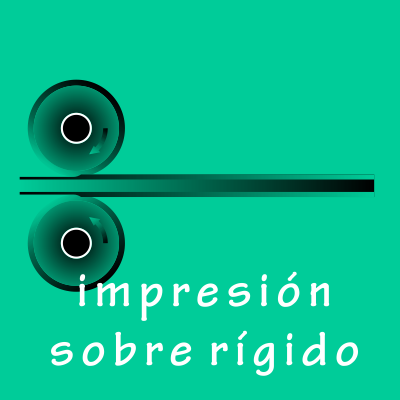 the green copy icono 14 impresión directa sobre rígidos Villanueva de la Cañada MADRID