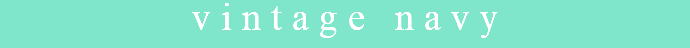 vintage navy