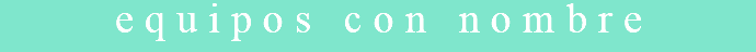 equipos con nombre