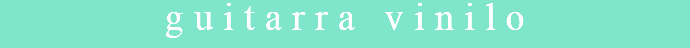 guitarra vinilo