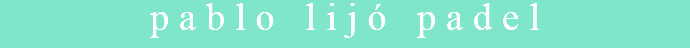 pablo lijó padel