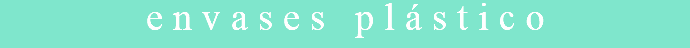 envases plástico
