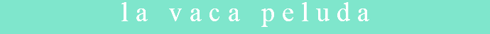 la vaca peluda