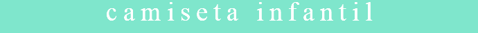 camiseta infantil