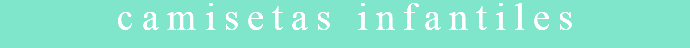 camisetas infantiles